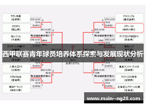 西甲联赛青年球员培养体系探索与发展现状分析